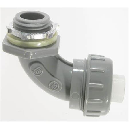 Halex Adalet 90 degrees Nylon Liquid-Tight Connector 27691